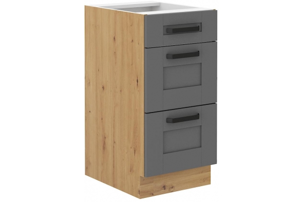 Szafka dolna 3 szuflady 40 D 3S PREMIUM BOX